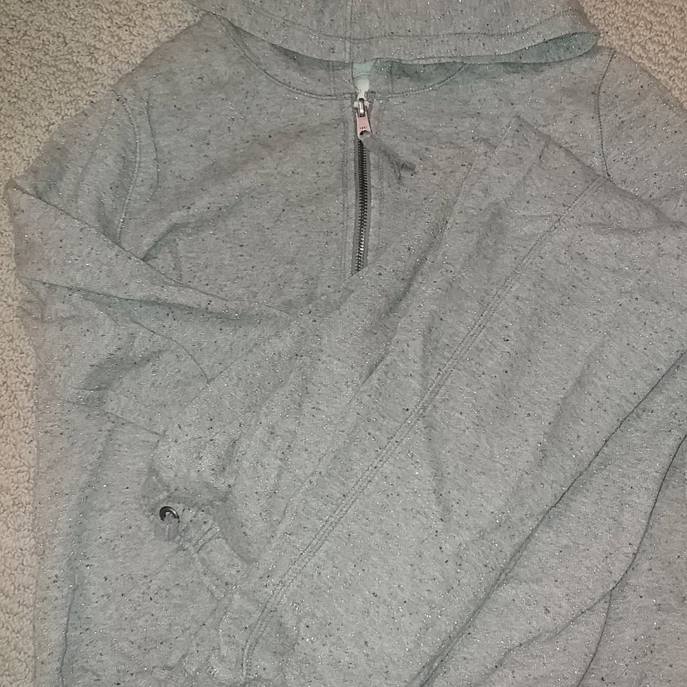 Girls 2 Piece hooded Sparkly sweatsuit set 14/16
